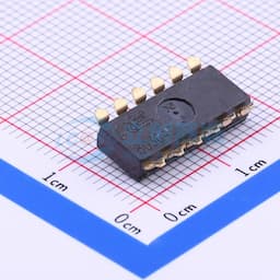 2.54mm 6位高推 拨码开关缩略图