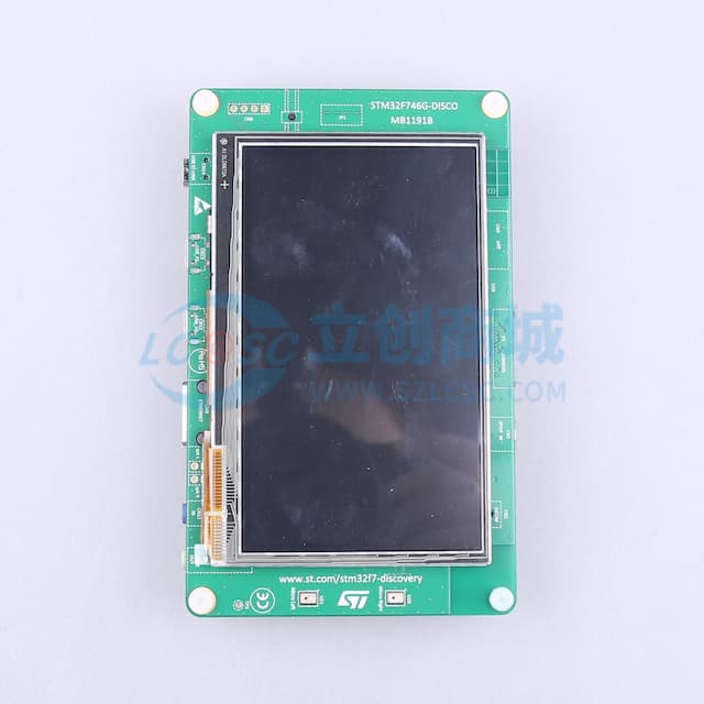 用于STM32F746NG微控制器的发现套件实物图