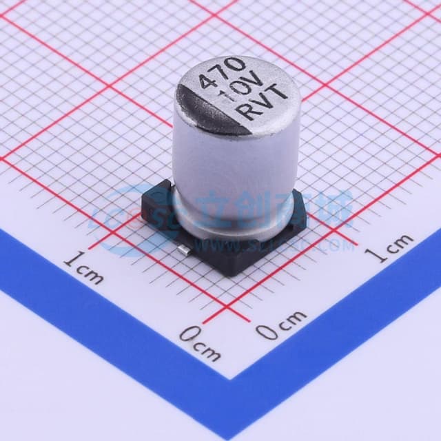 470uF ±20% 10V实物图