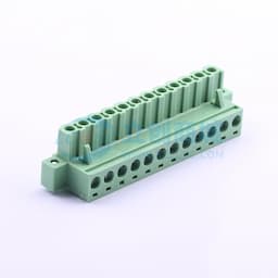 螺丝固定 1x12P 5.08mm 排数:1 每排P数:12缩略图