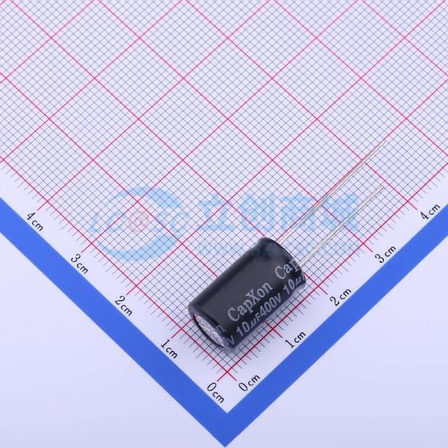 10uF ±20% 400V 【引线】实物图