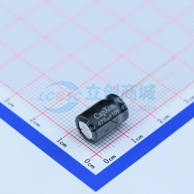 470uF ±20% 10V 【插件】实物图