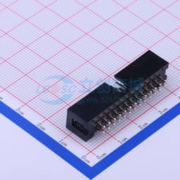 2.54mm 2x13P 排数:2 每排P数:13 【ID】缩略图