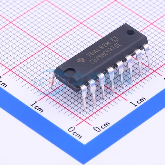 CD74HC4316E 【插件】实物图