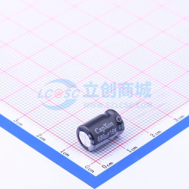 680uF ±20% 16V 【插件】实物图
