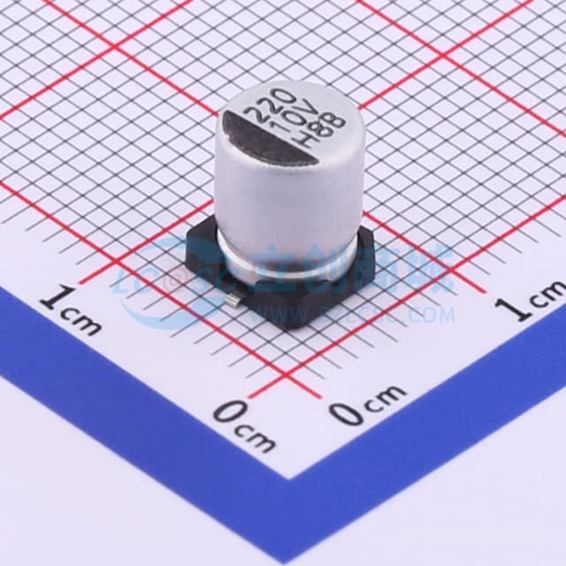 220uF ±20% 10V实物图