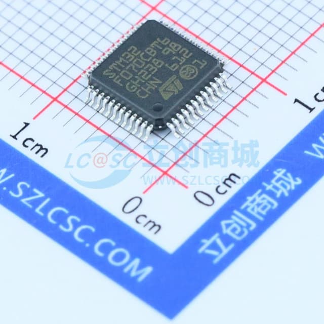 主流ARM Cortex-M0超值系列MCU，具有128 KB Flash、48 MHz CPU和USB功能实物图