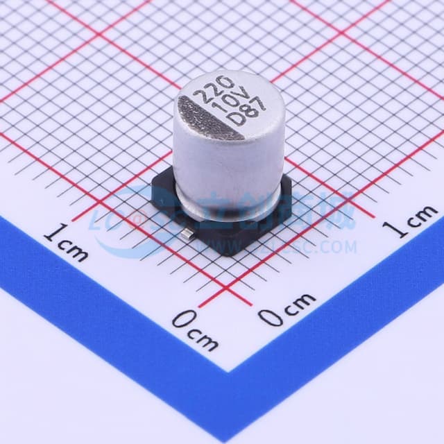 220uF ±20% 10V实物图