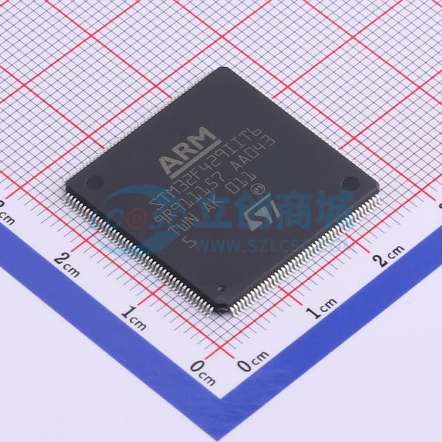 托盘 ARM Cortex-M4 32b MCU+FPU，225DMIPS，高达 2MB Flash/256+4KB RAM，USB OTG HS/FS，以太网，17 个 TIM，3 个 ADC，20 个通信接口、摄像头&LCD-TFT实物图