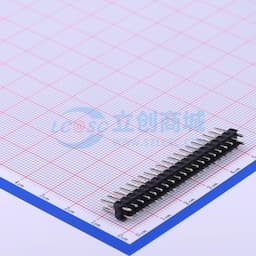 2x20P 间距:2.54mm 方针 直插 【排针】缩略图