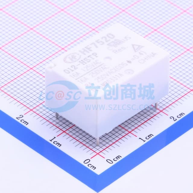 超小型大功率12V继电器 单刀单掷-常开 【继电】实物图
