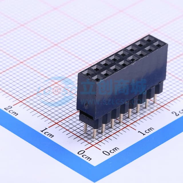 间距:2.54mm 直插 【插件】实物图