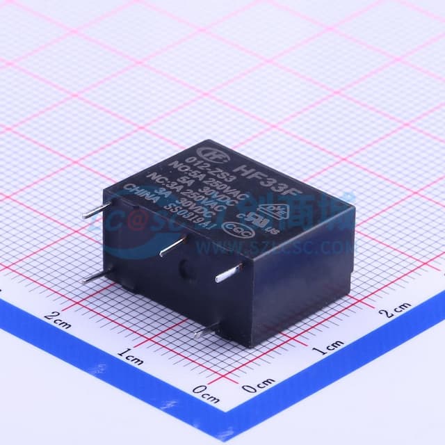 HF33F/012-ZS3 【继电】实物图