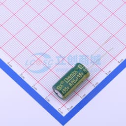 绿 820uF ±20% 35V【引线】缩略图