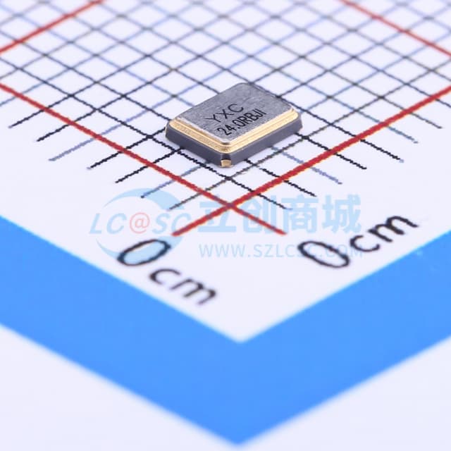YSX321SL 24MHZ 4P 3225 18PF ±10PPM -40~85℃ (±20PPM)实物图
