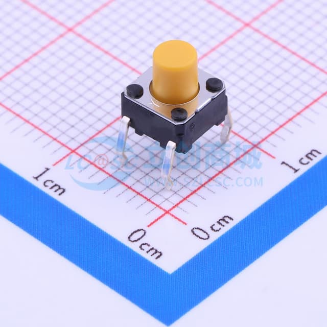 6mm*6mm*7mm 24V 50mA【轻触】实物图