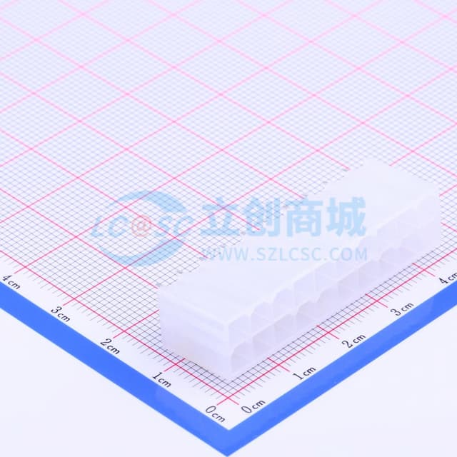 2x10P 间距:4.2mm 直插 系列:Mini-Fit(MX 4.2) 【插件】实物图
