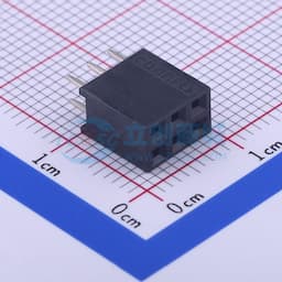 黑色 间距:2.54mm 2x3P 直插缩略图