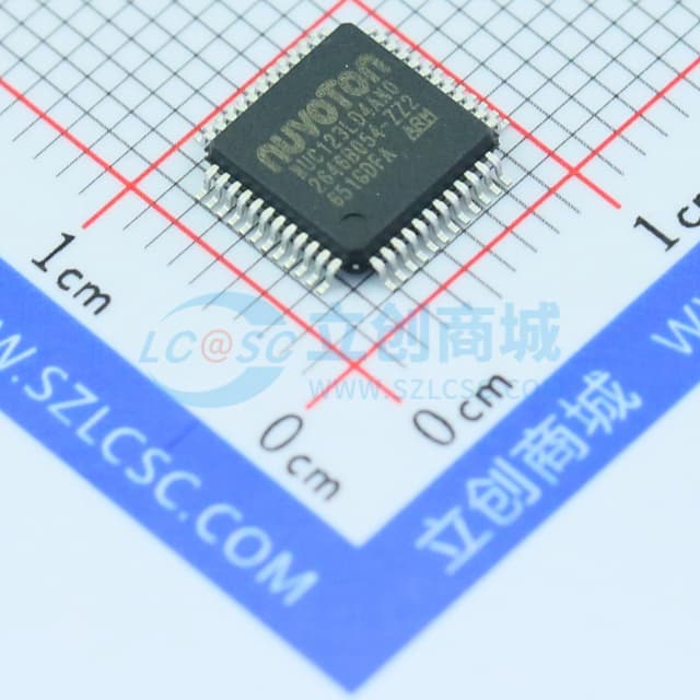 NUC123LD4AN0实物图