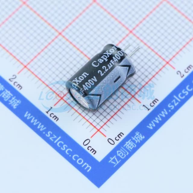 【插件】2.2uF ±20% 400V实物图