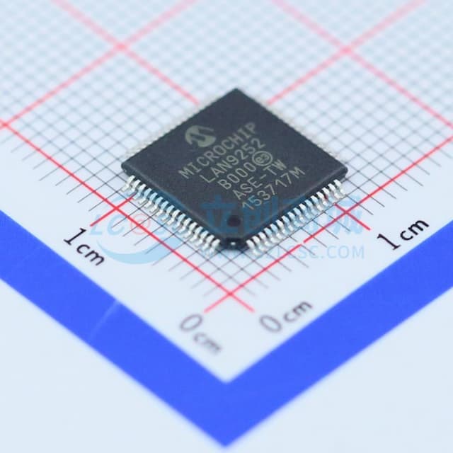 LAN9252 集成以太网PHY的2/3端口EtherCAT?从控制器实物图