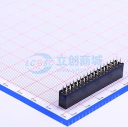 黑色 间距:2.54mm 2x17P 直插【排针】缩略图