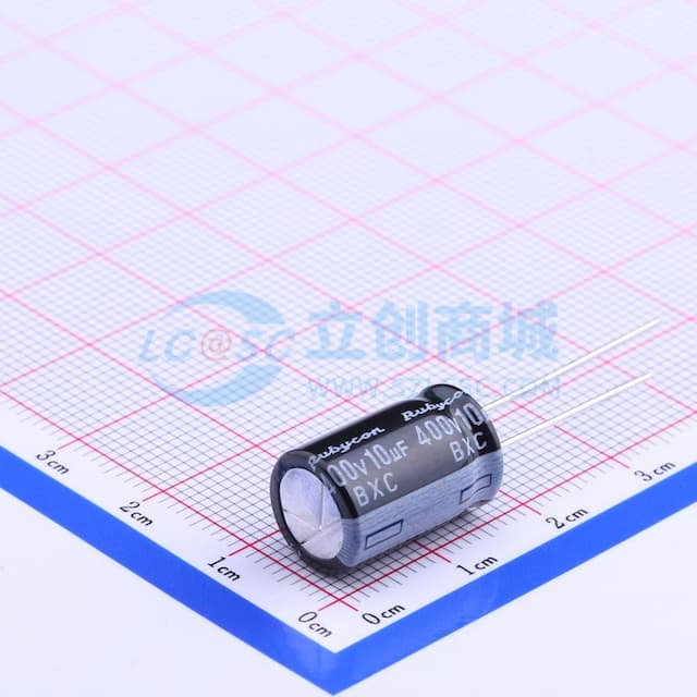 10uF ±20% 400V 【引线】实物图
