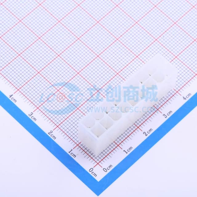 2x9P 间距:4.2mm 直插 系列:Mini-Fit(MX 4.2) 【插件】实物图