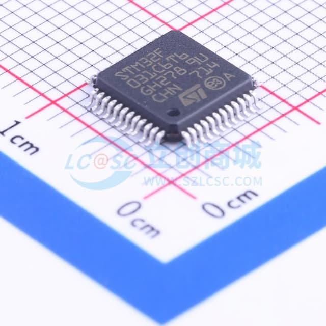 主流ARM Cortex-M0基本型系列MCU，具有32 KB Flash、48 MHz CPU和电机控制实物图