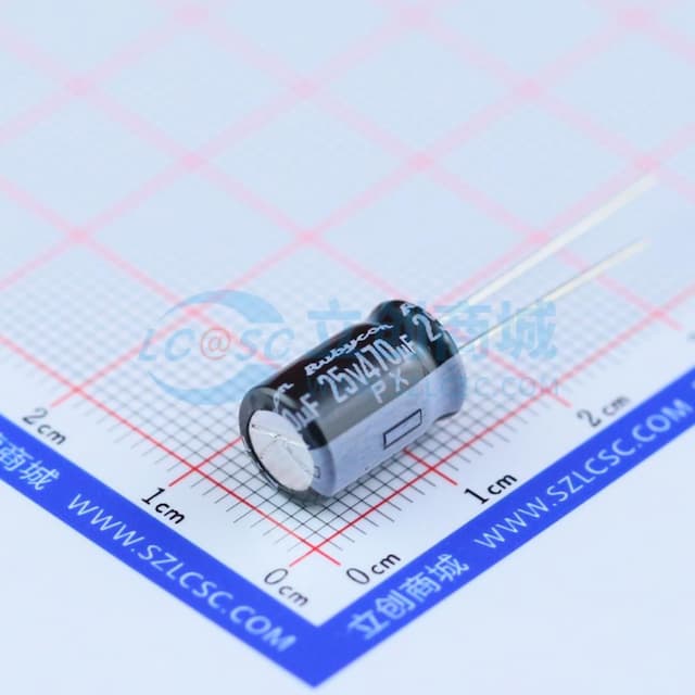 470uF ±20% 25V 【插件】实物图