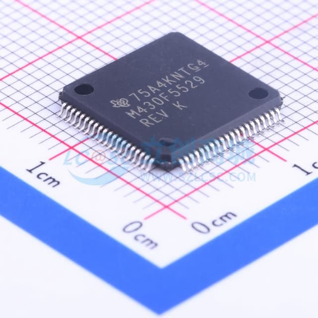 具有 128KB 闪存、8KB SRAM、12 位 ADC、比较器、DMA、UART/SPI/I2C、USB 和硬件乘法器的 25MHz MCU实物图