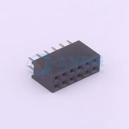黑色 间距:2.54mm 2x6P 直插缩略图