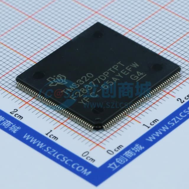 具有 800MIPS、2xCPU、2xCLA、FPU、TMU、1024KB 闪存、EMIF、16 位 ADC 的 C2000™ 32 位 MCU实物图