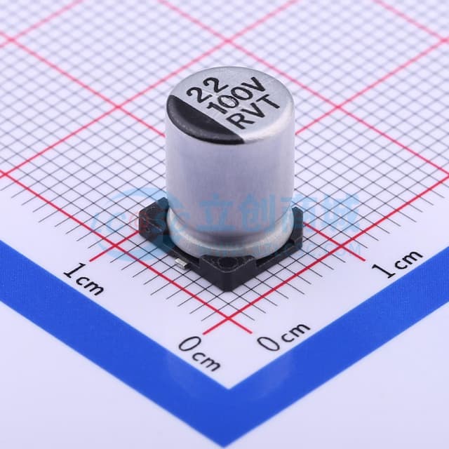 22uF ±20% 100V实物图