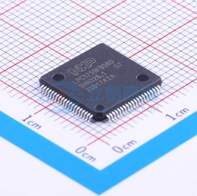 带有以太网、USB2.0主机/设备/OTG、CAN接口的32位ARM Cortex-M3微控制器实物图