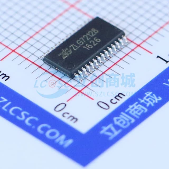 数码管显示驱动及键盘扫描管理实物图