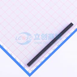 黑色 间距:2.54mm 2x40P 直插【排针】缩略图