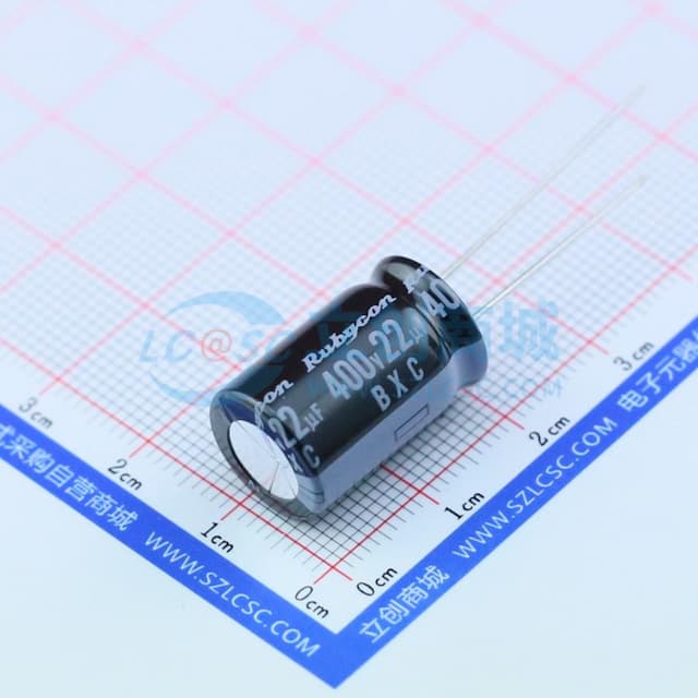 22uF ±20% 400V 【插件】实物图