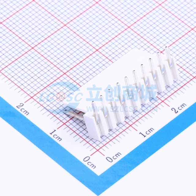 1x10P 间距:2.54mm 弯插 系列:KK 254(MX2510) 【插件】实物图