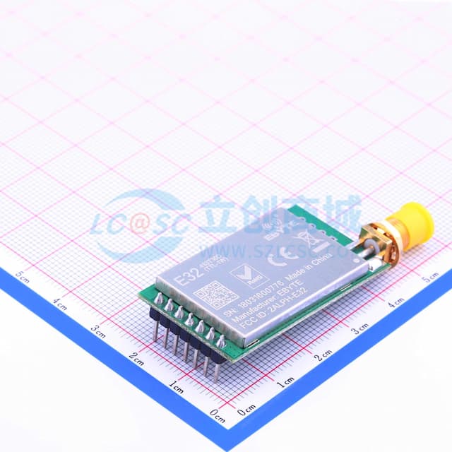 33M无线串口模块 SX1278方案LORA扩频4 UART 1W 【插件】实物图