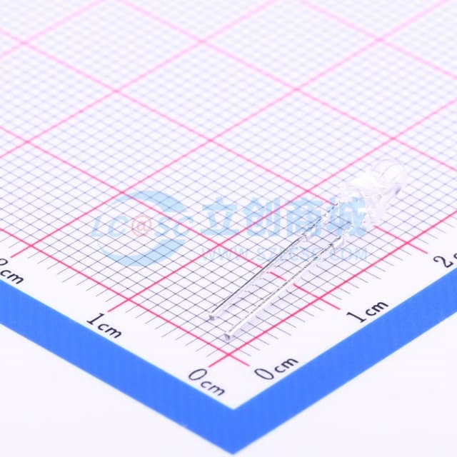蓝灯 【发光】实物图