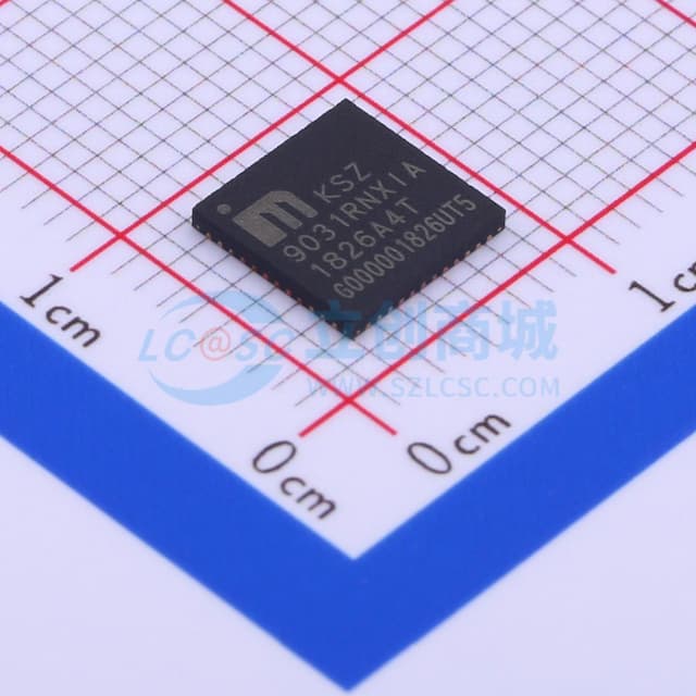 KSZ9031RNX 千兆以太网收发器实物图