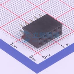 黑色 间距:2.54mm 2x5P 直插【排针】缩略图