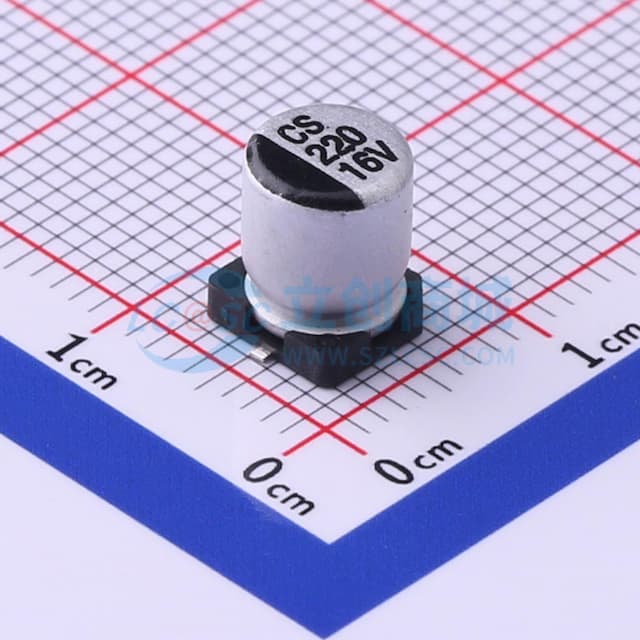 220uF ±20% 16V实物图