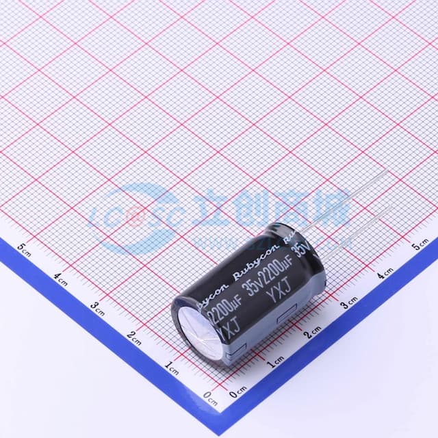 2200uF ±20% 35V 【插件】实物图