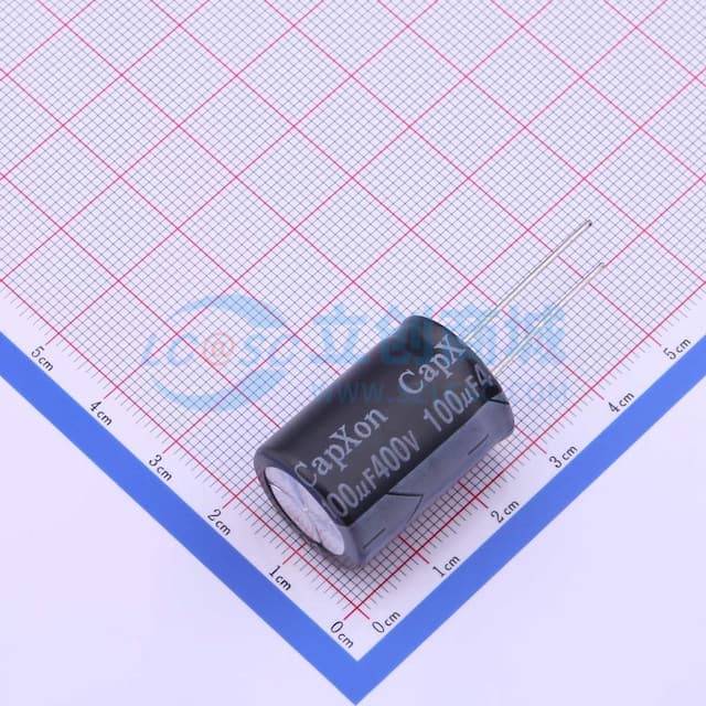 100uF ±20% 400V 【插件】实物图