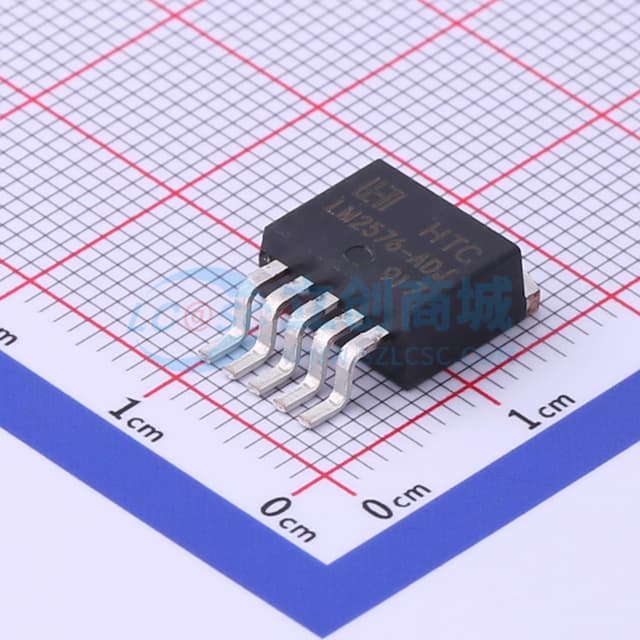 3A、52kHz降压型开关稳压器实物图