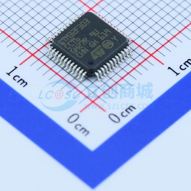 带DSP和FPU的主流混合信号ARM Cortex-M4 MCU，具有256 KB Flash、72 MHz CPU、MPU、CCM、5 Msps 12位ADC、PGA和比较器实物图