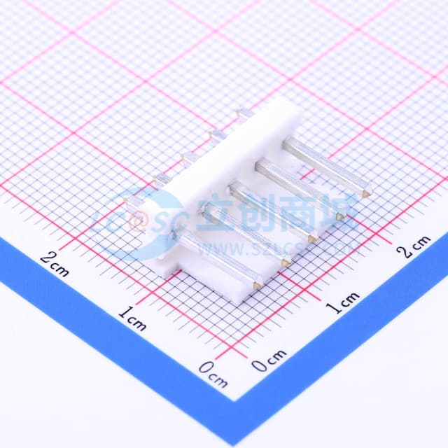 1x5P 间距:3.96mm 直插 【插件】实物图