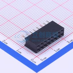 黑色 间距:2.54mm 2x8P 直插【排母】缩略图